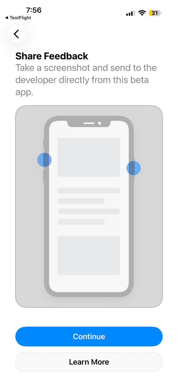 Search TestFlight in App Store