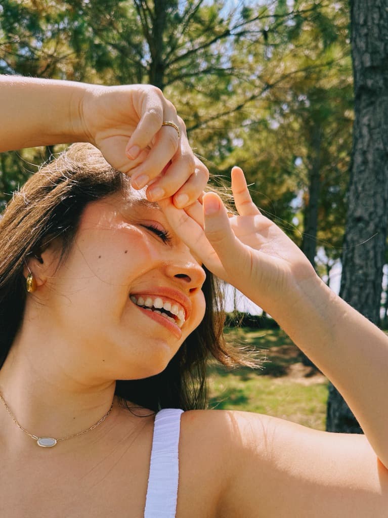 Viv Vivanco, TrackMyIVF founder and IVF patient, smiling warmly